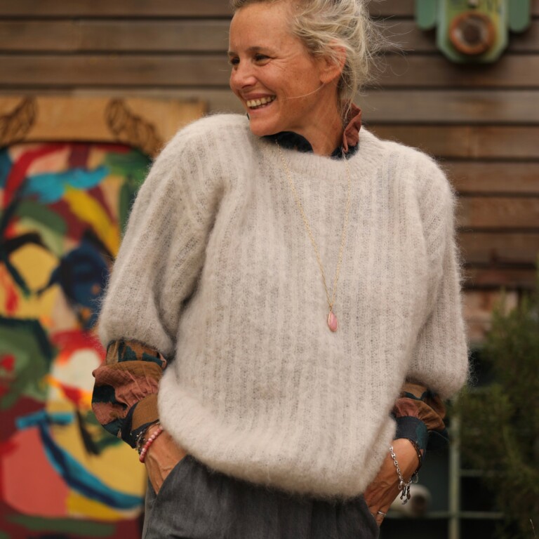 Quintessence - Pull Coraline ficelle