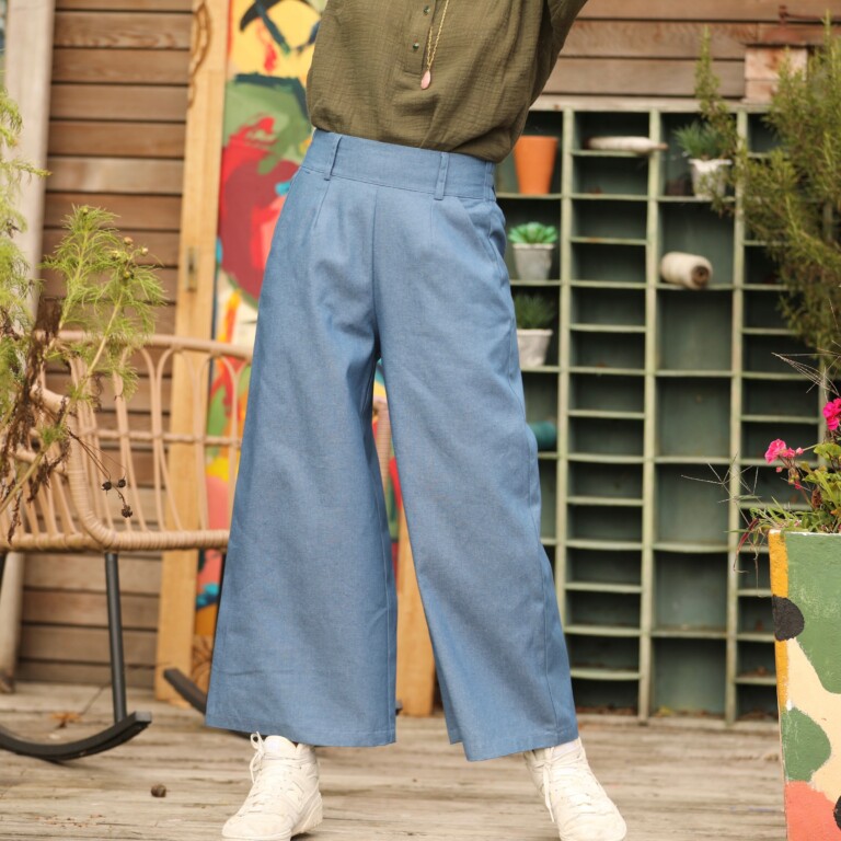 Meta SS25 - Pantalon Alex - Jean de coton bleu stone – XXL
