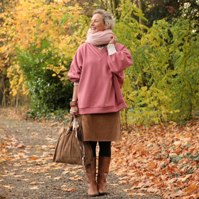 Quintessence - Sweat Ferdinand - rose boisé - version longue