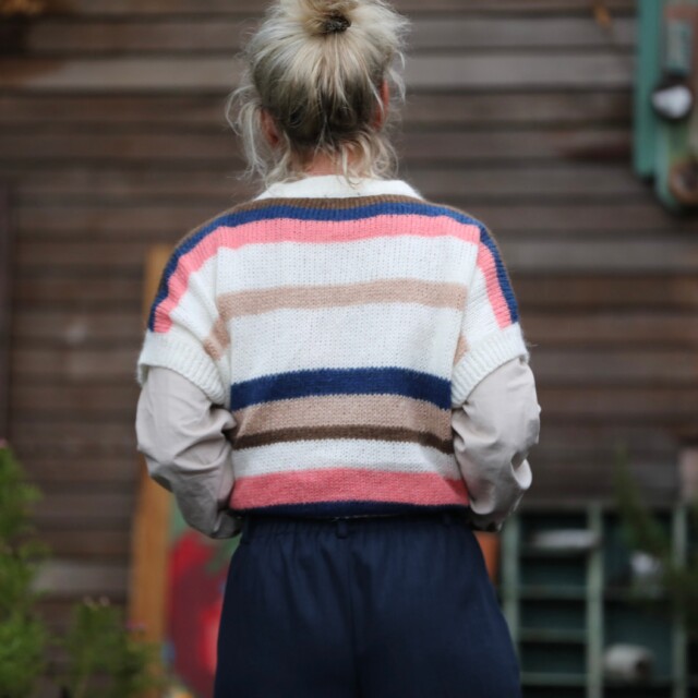 Quintessence - Pantalon Alex - Jean de coton marine