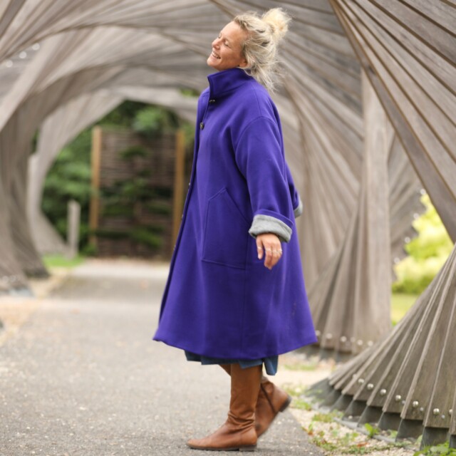 Quintessence - Manteau Arthur - Bleu majorelle