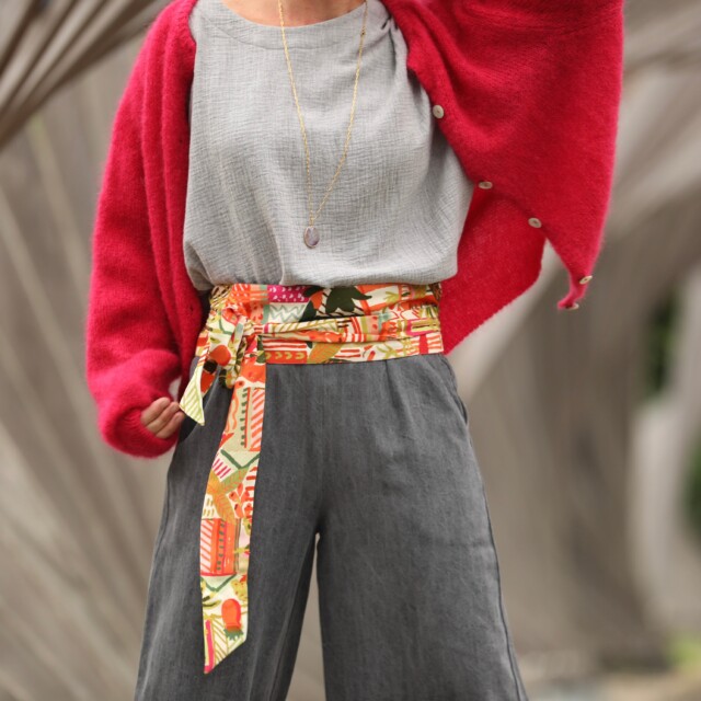 Quintessence - Ceinture Anita  – verdure tropicale