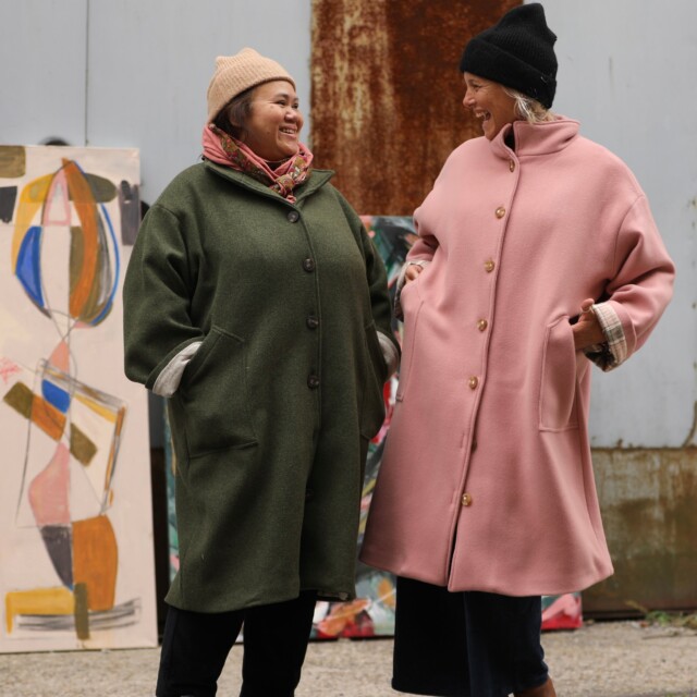 Quintessence - Manteau Arthur - Rose boisé