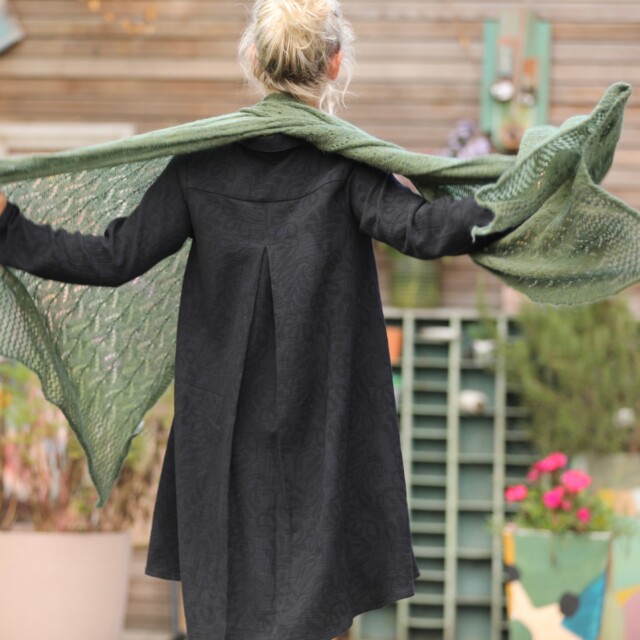 Quintessence - Écharpe Léonie kaki