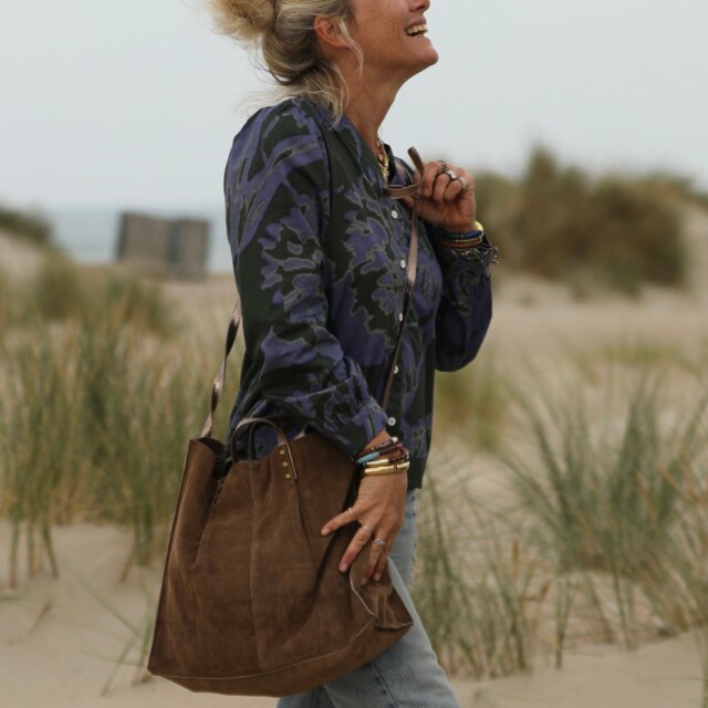 Quintessence - Sac Lisière – Cuir Camel