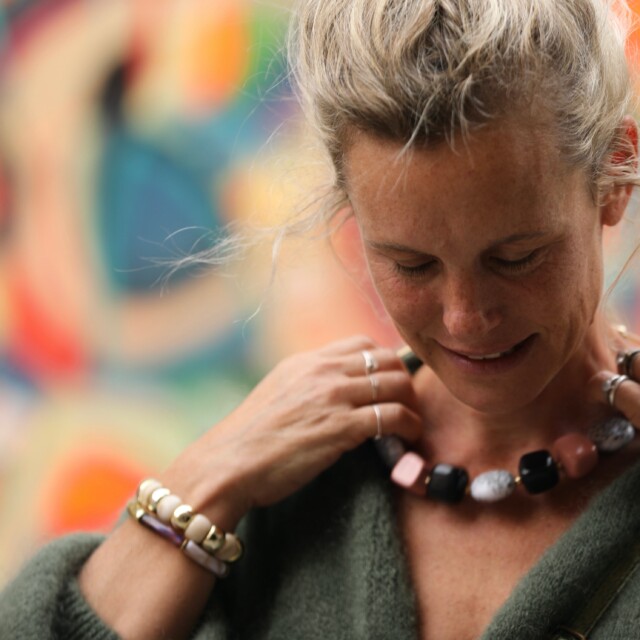 Quintessence - Bracelet Soléa – Douceur ivoire