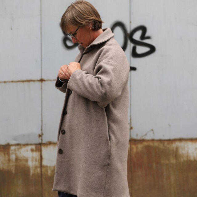 Quintessence - Manteau Taïma - bois flotté