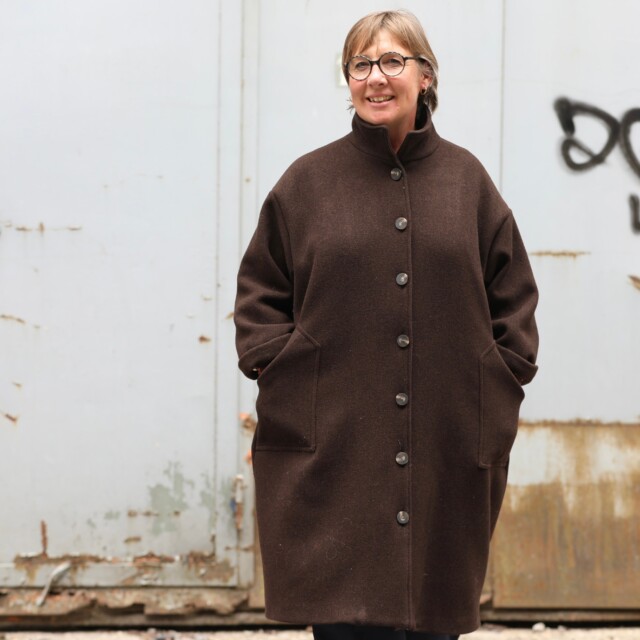 Quintessence - Manteau Arthur - Chocolat