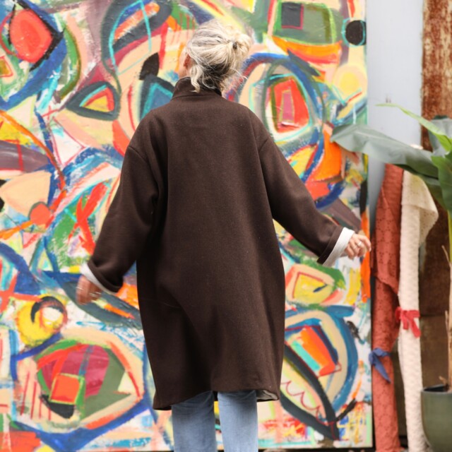 Quintessence - Manteau Arthur - Chocolat