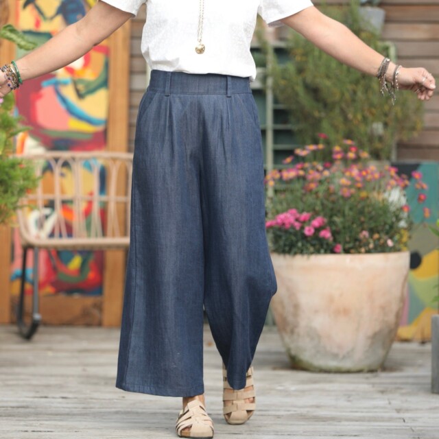 Quintessence - Pantalon Alex - Jean brut