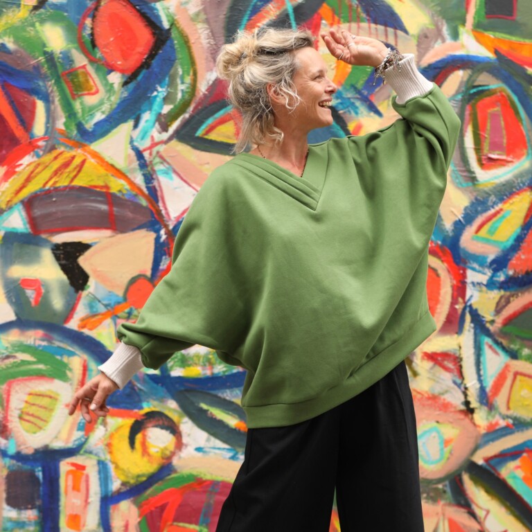 Quintessence - Sweat Ferdinand - vert pistache - version longue