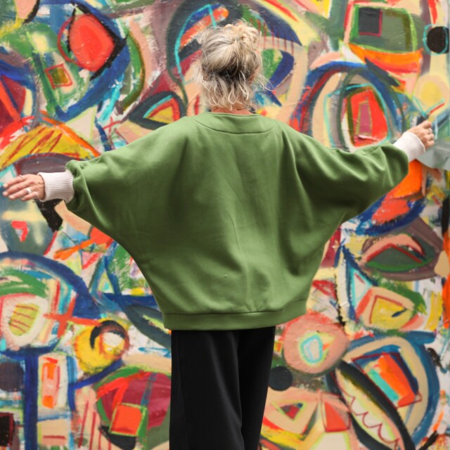 Quintessence - Sweat Ferdinand - vert pistache - version longue