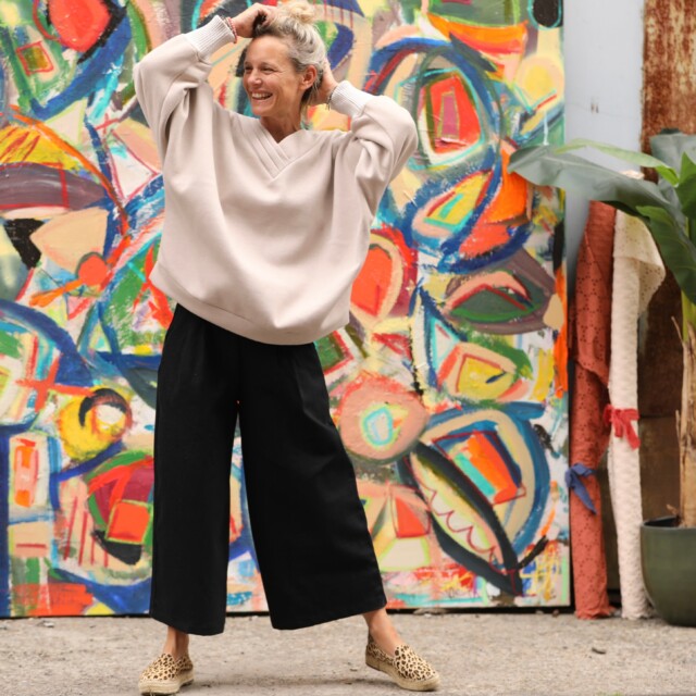 Quintessence - Sweat Ferdinand - ficelle - version longue