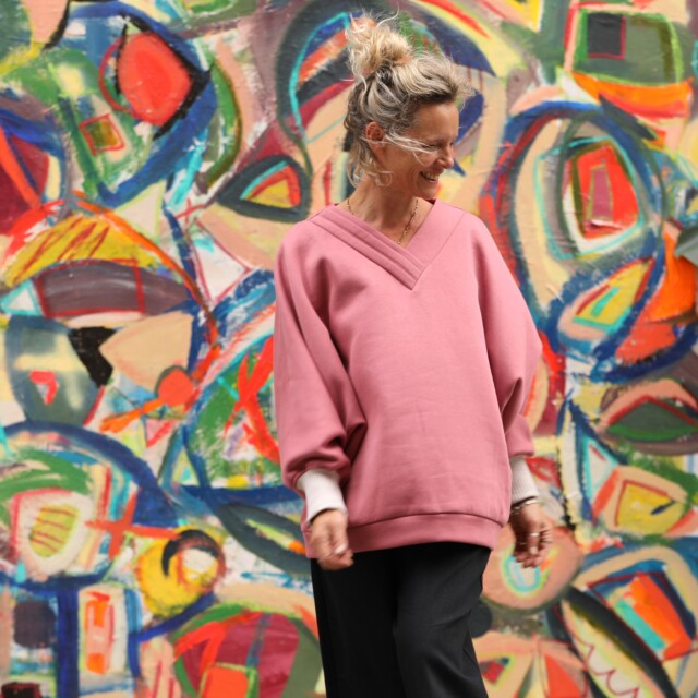 Quintessence - Sweat Ferdinand - rose boisé - version longue