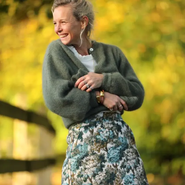 Quintessence - Gilet Sélène – Kaki