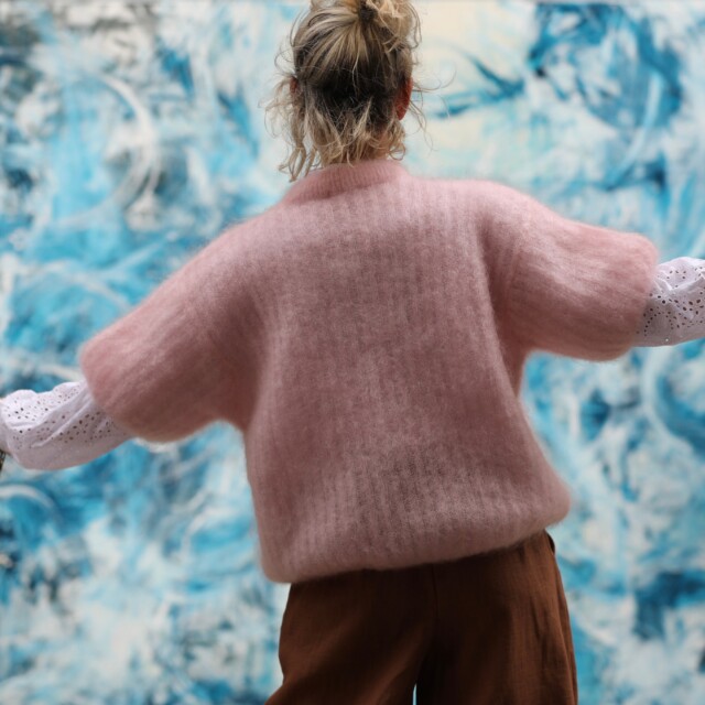 Quintessence - Pull  Coraline rose poudré