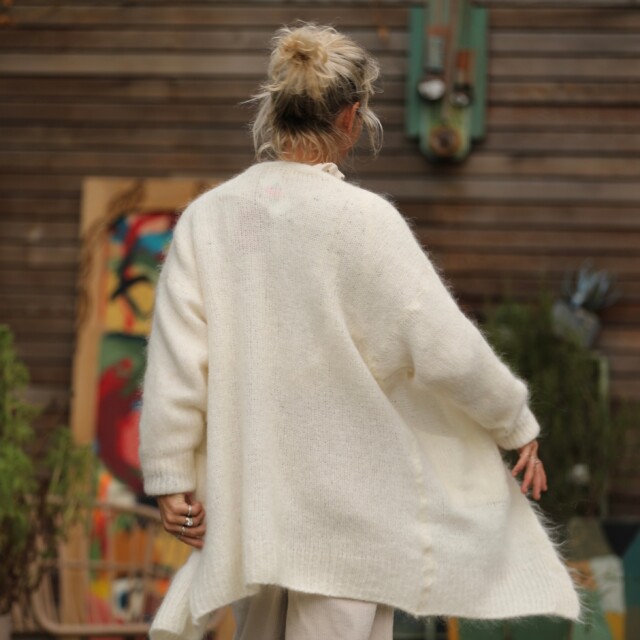 Quintessence - Gilet Naïs - Ivoire