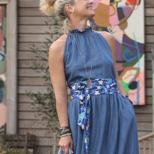 Quintessence - Ceinture Anita  –  viscose Majogéo