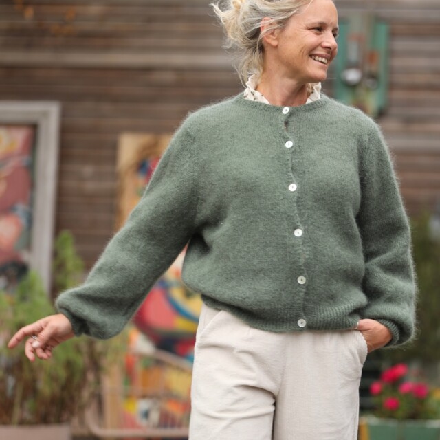 Quintessence - Gilet Sélène - Kaki