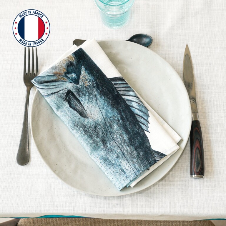 varek.illustrations - Serviette de table en coton : Bar