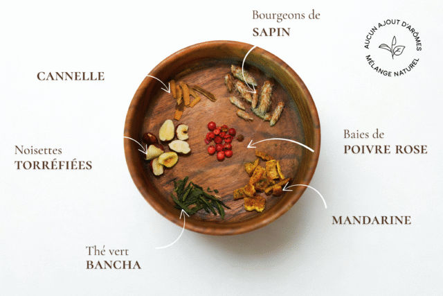 Maison Théerie - N°3 Thé vert de Noël - Bois d'Épines