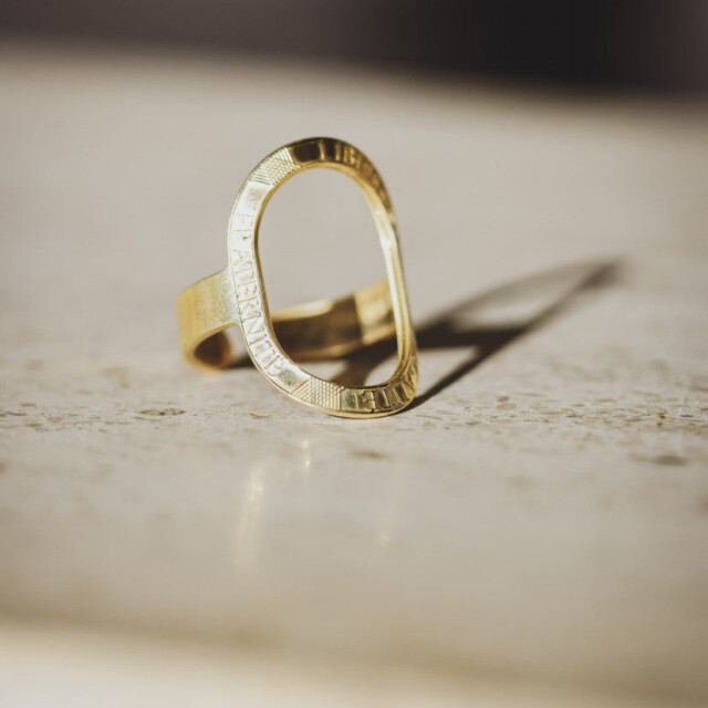 Le Sou Français - Bague - La Bastille Or