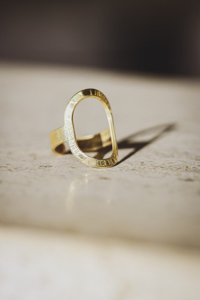 Le Sou Français - Bague - La Bastille Or