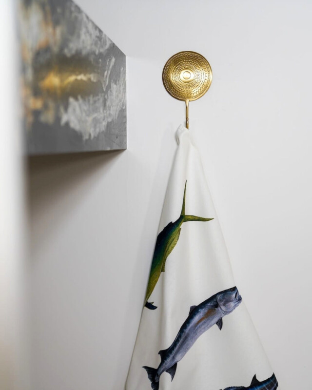 varek.illustrations - Torchon 100% coton : Les Poissons Exotiques