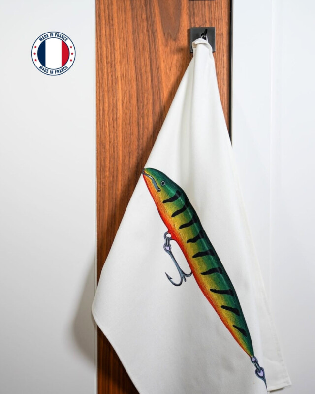 Varek Illustations - Torchon 100% coton : Le Leurre