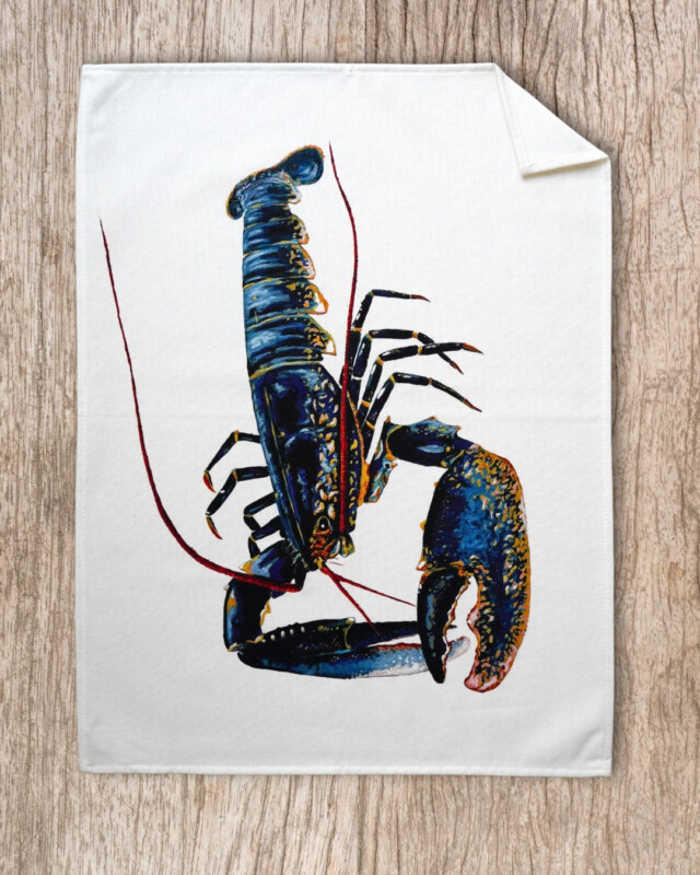 varek.illustrations - Torchon 100% coton : Le Homard