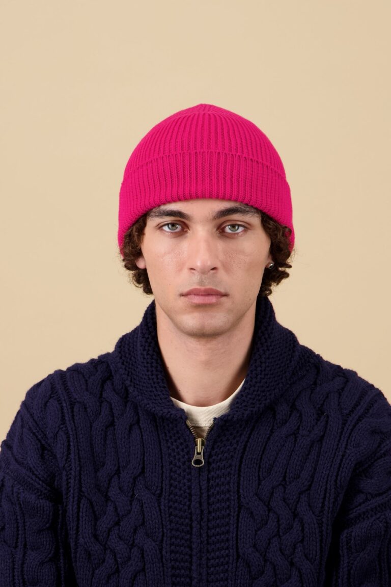 Nitto Knitwear - Bonnet Ara - Fuchsia