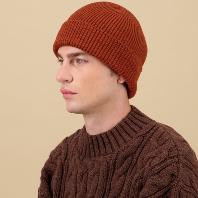 Nitto Knitwear - Bonnet Ara - Rouille