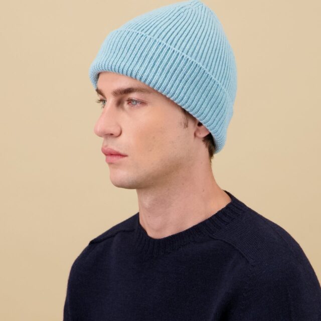 Nitto Knitwear - Bonnet Ara - Vert d'eau