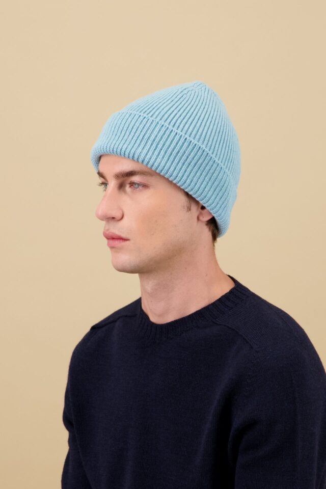 Nitto Knitwear - Bonnet Ara - Vert d'eau