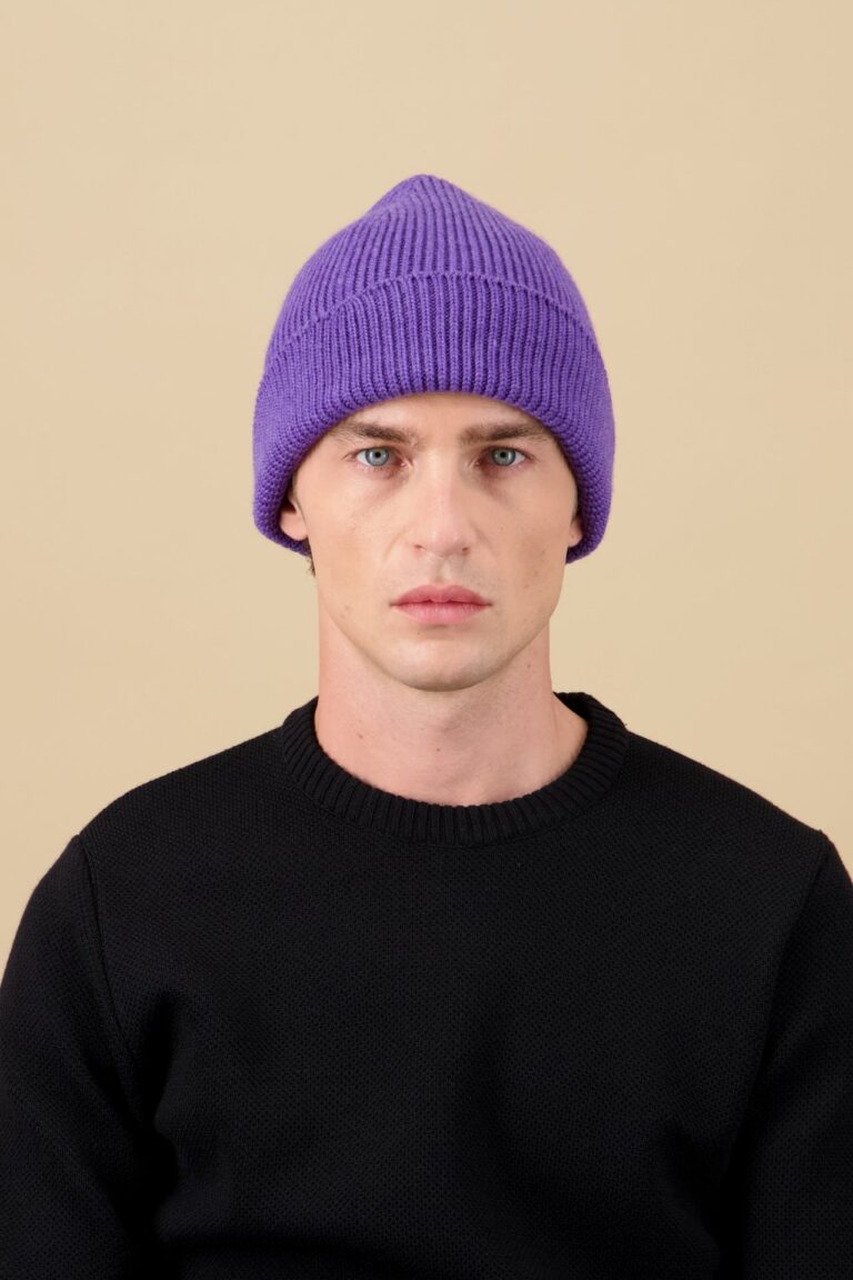 Nitto Knitwear - Bonnet Ara - Violet