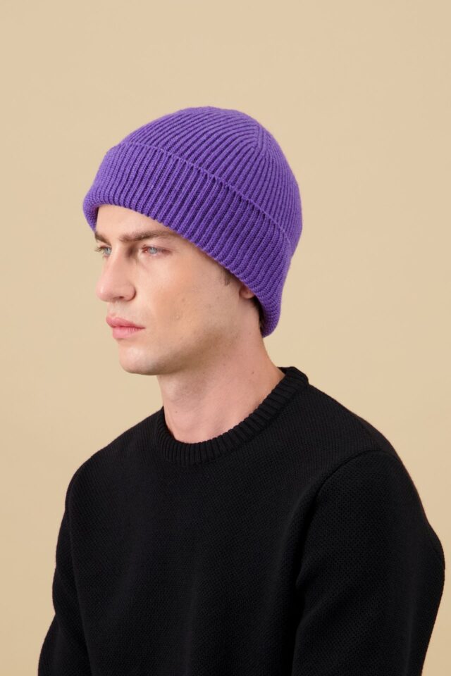 Nitto Knitwear - Bonnet Ara - Violet