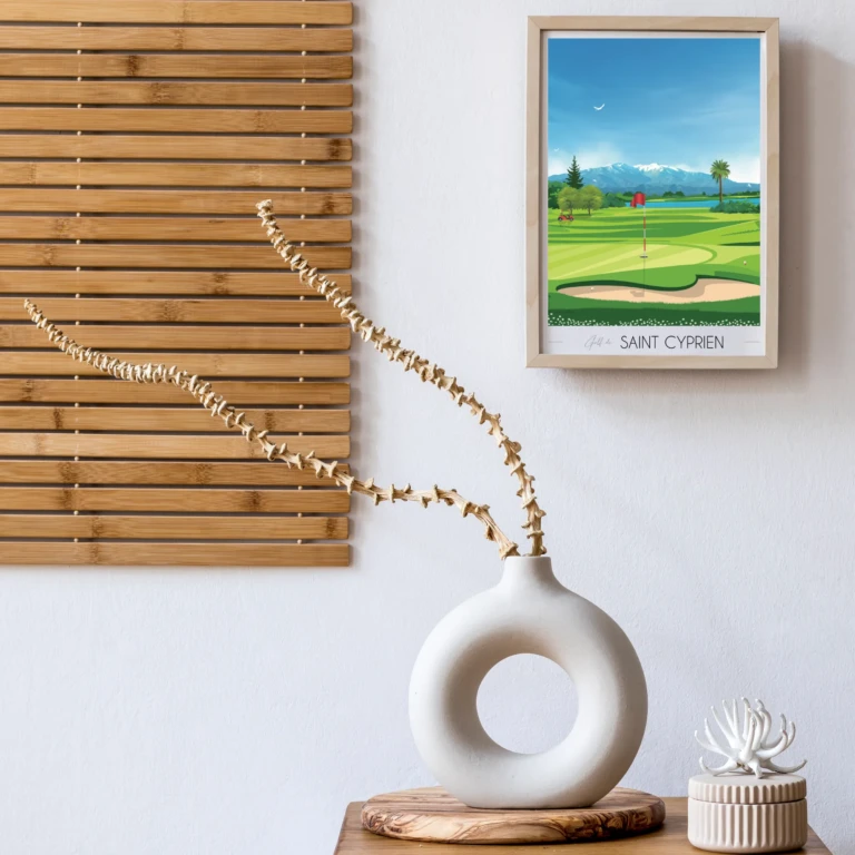 Foliove - Affiche Golf de Saint-Cyprien