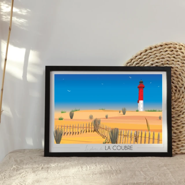 Foliove - Affiche Phare de la Coubre