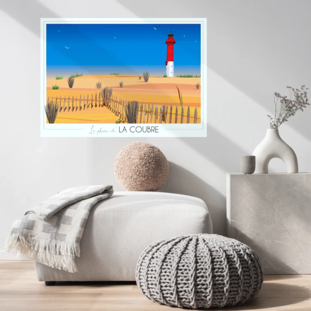 Foliove - Affiche Phare de la Coubre