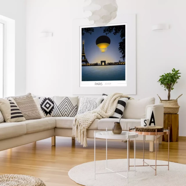 Foliove - Affiche Paris 2024 Vasque Olympique