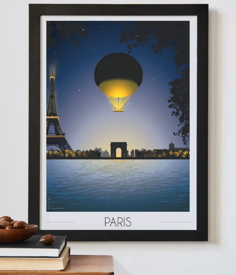 Foliove - Affiche Paris Vasque Olympique - Edition limitée