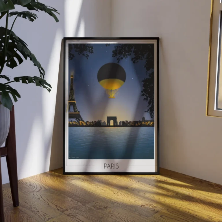 Foliove - Affiche Paris Vasque Olympique - Edition limitée