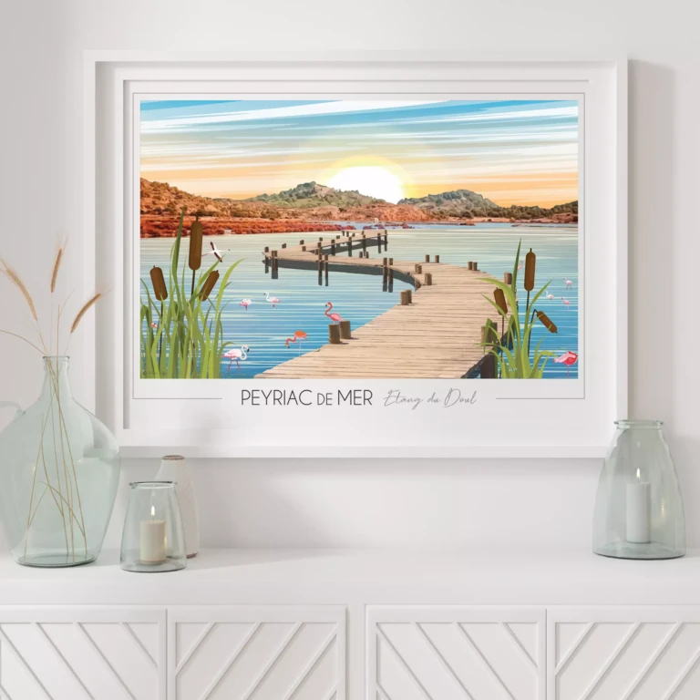Foliove - Affiche Peyriac-de-Mer