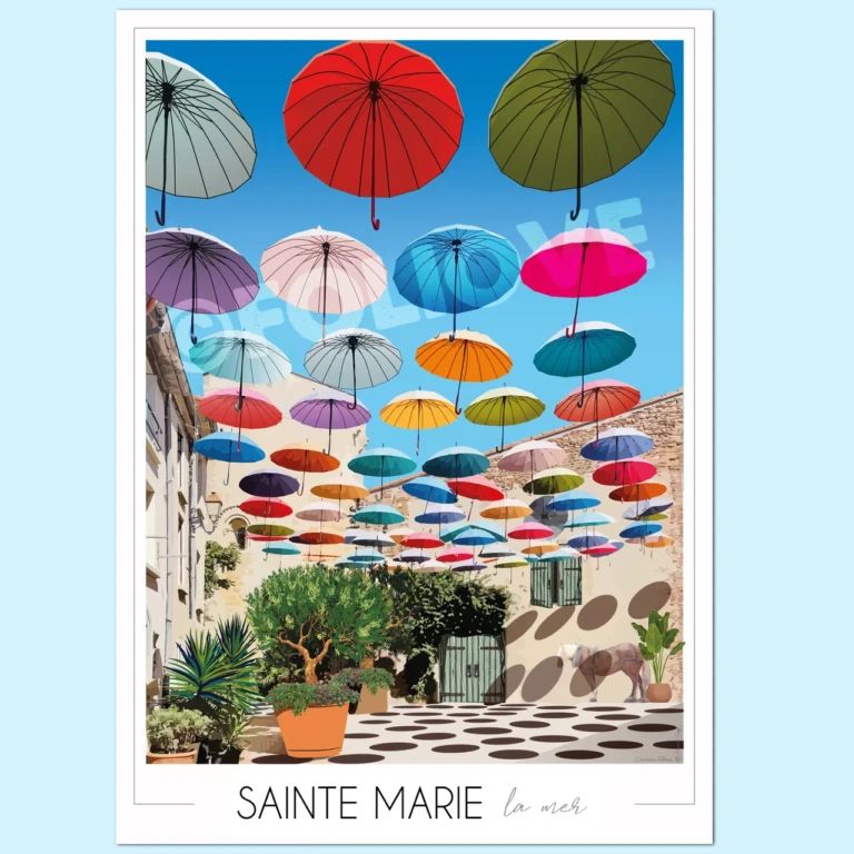 Foliove - Affiche Sainte-Marie-La-Mer