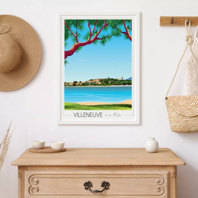 Foliove - Affiche Villeneuve-de-la-Raho