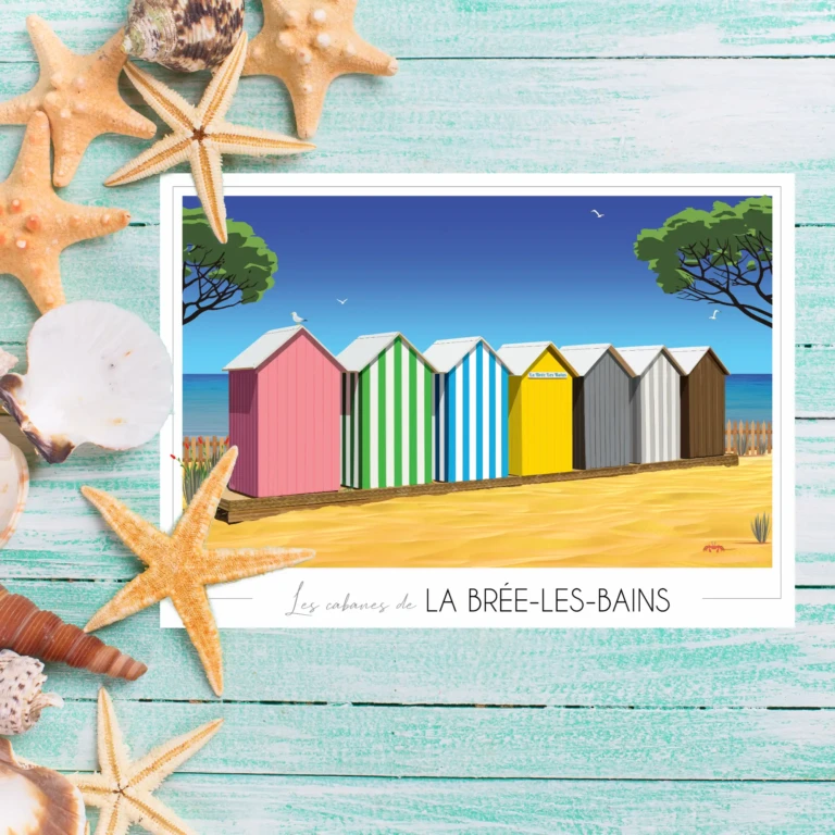 Foliove - Affiche La Brée les bains