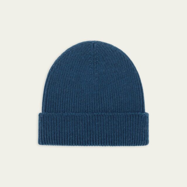 Nitto Knitwear - Bonnet Ara - Bleu Pétrole
