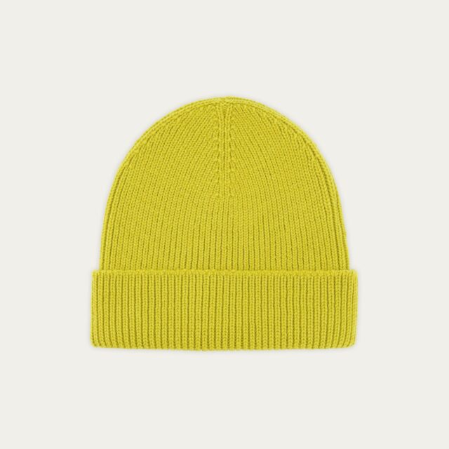 Nitto Knitwear - Bonnet Ara - Jaune Anis