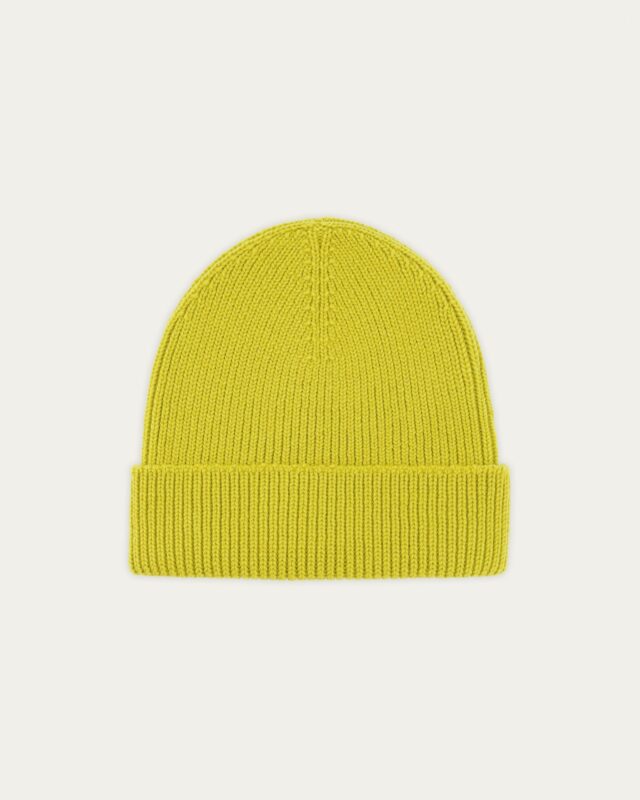 Nitto Knitwear - Bonnet Ara - Jaune Anis