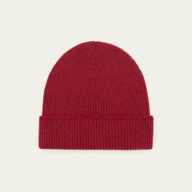 Nitto Knitwear - Bonnet Ara - Rouge Chiné
